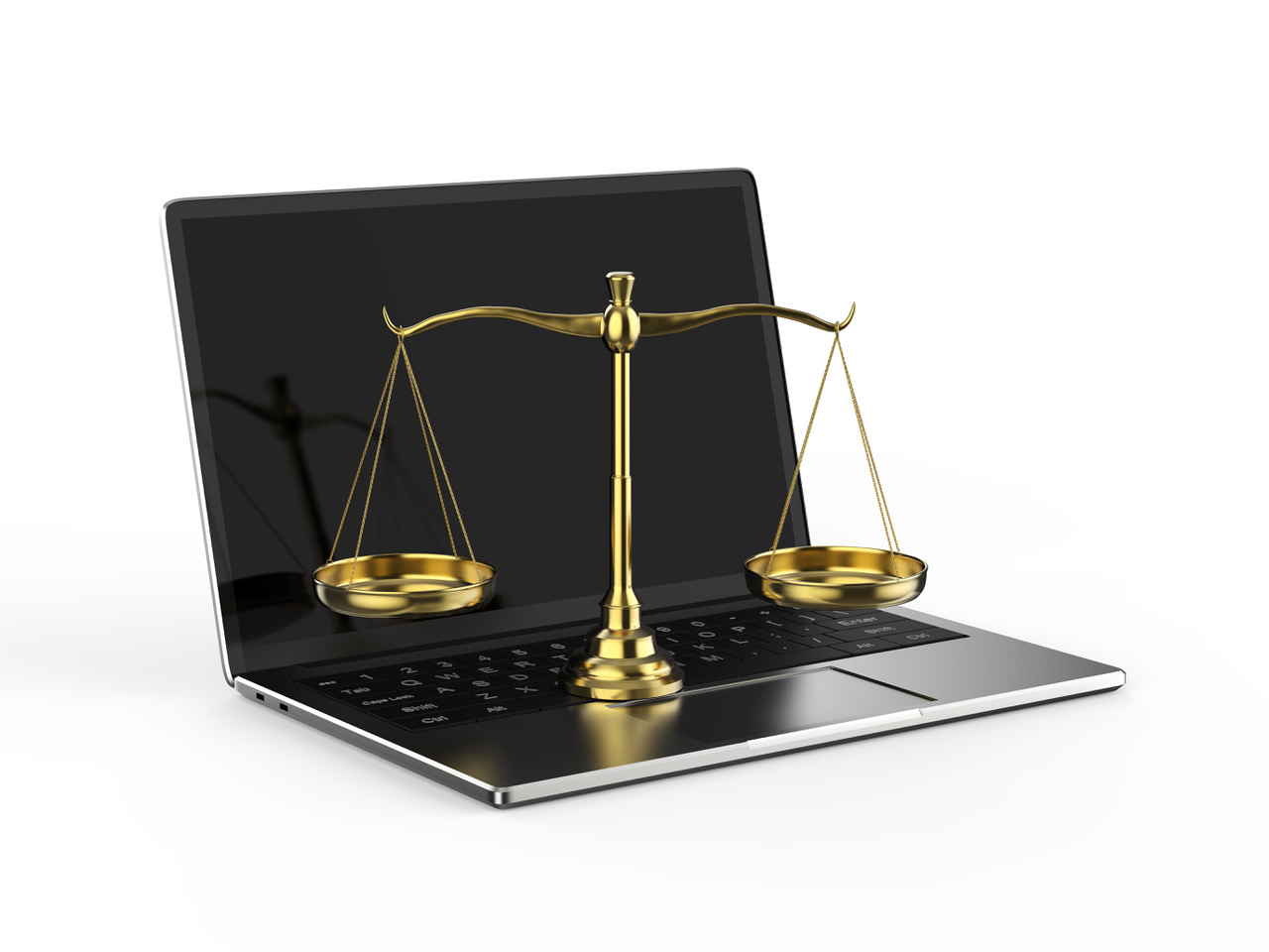 Cyber law or internet law concept
